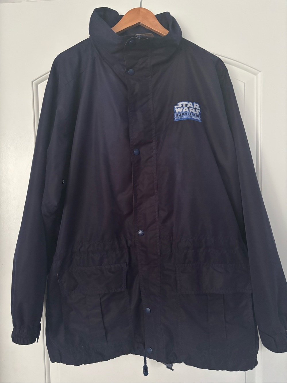 Vintage 1999 Star Wars Episode 1 Parka Jacket Lay's Promo Sierra Sport Mens M